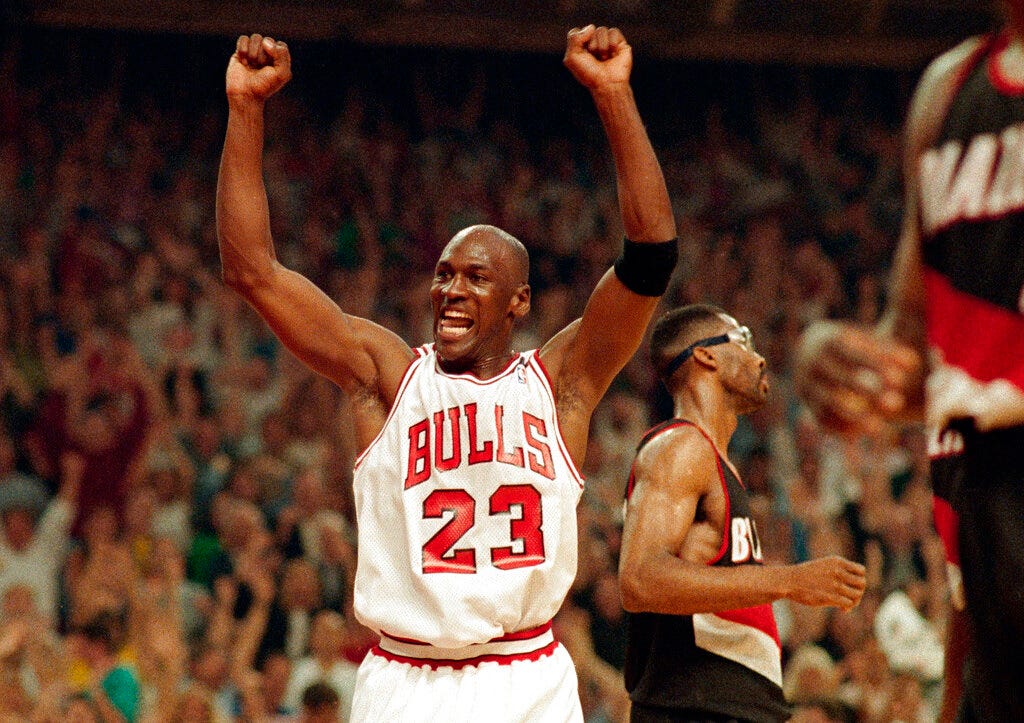 did jordan make playoffs rookie year